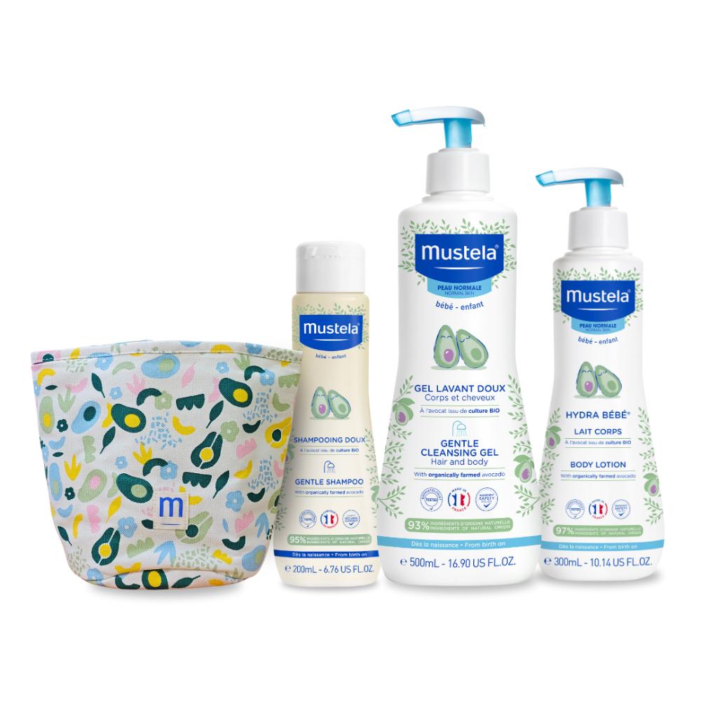 Mustela - Bath And Moisturising Set