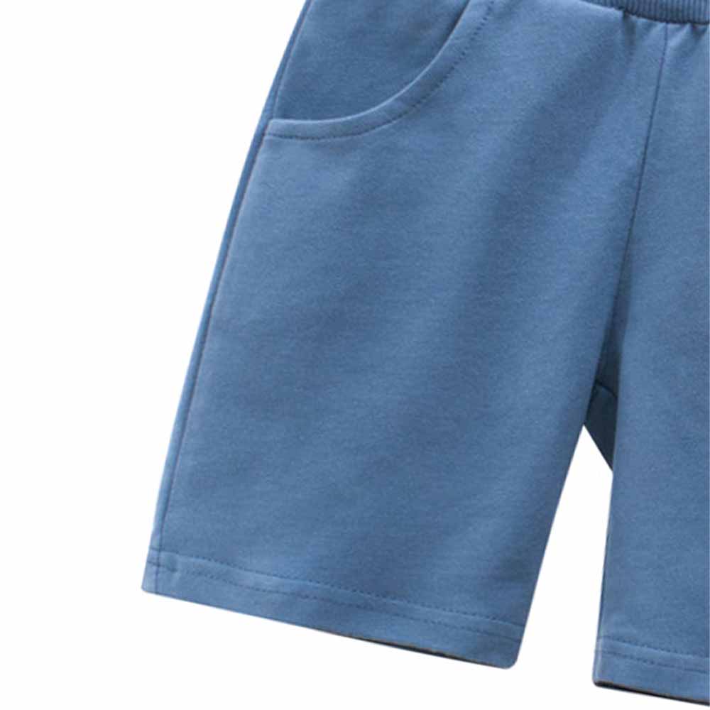 Sugar Rush - Solid Regular Shorts - Blue