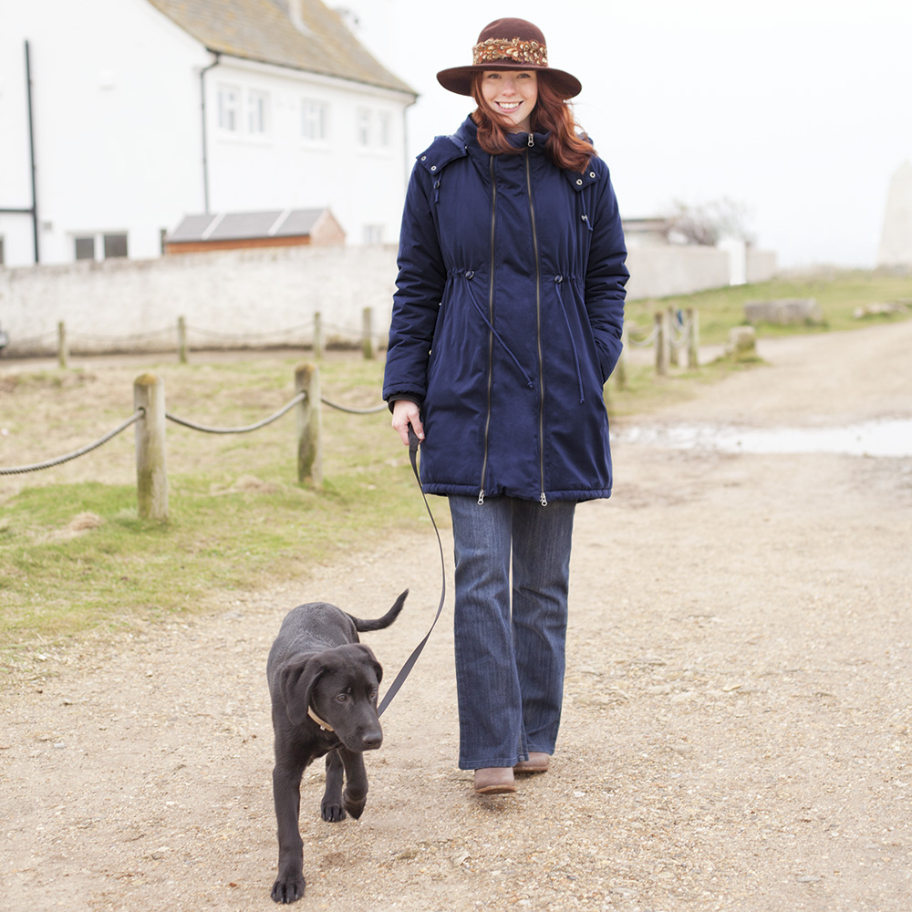 JoJo 2-in-1 Padded Coat - Navy