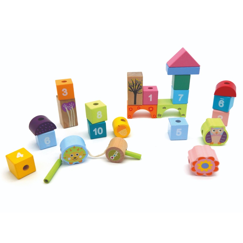 Oops - Thread & Play Numbers 24pcs