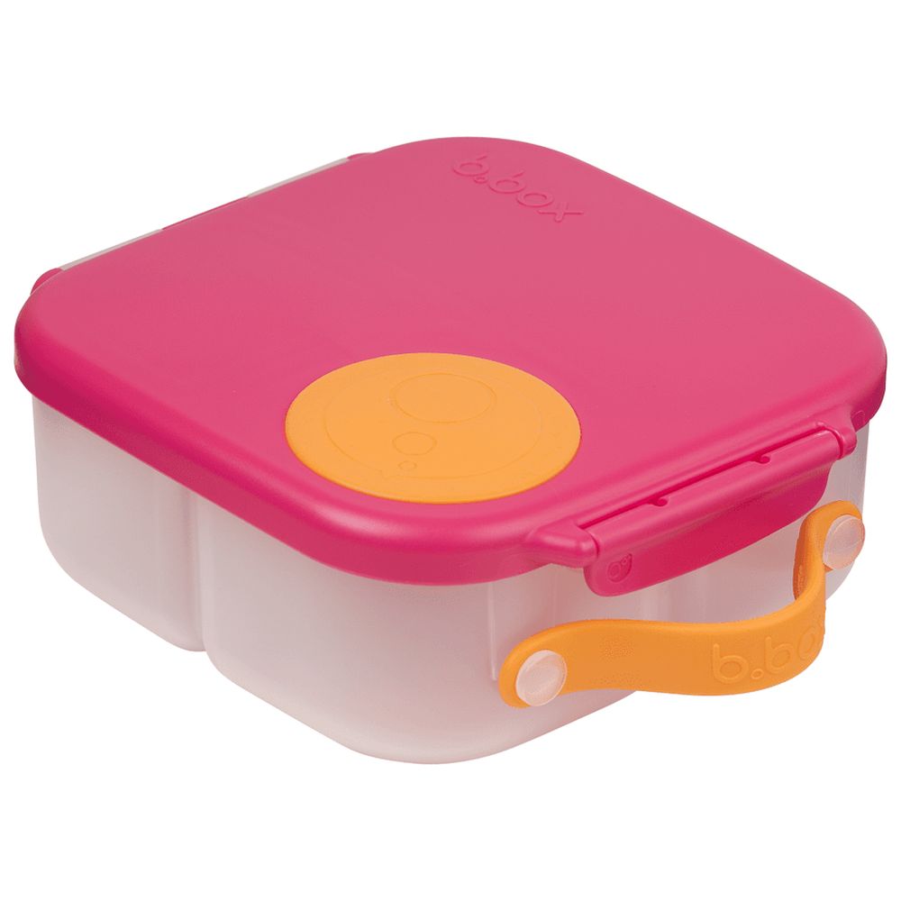 B.box - Insulated Food Jar And 4 Compartment Mini Lunch Time Box - Strawberry Shake
