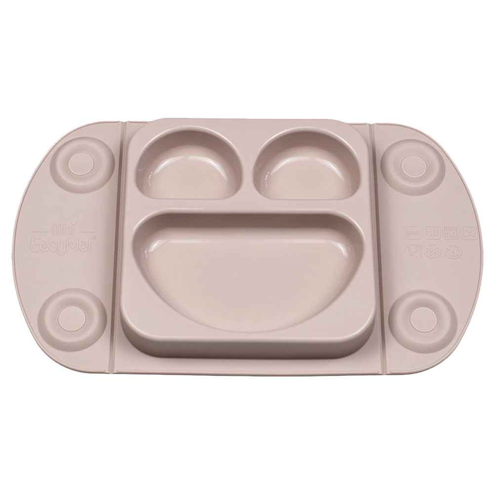 EasyTots EasyMat Mini Plate - Mauve