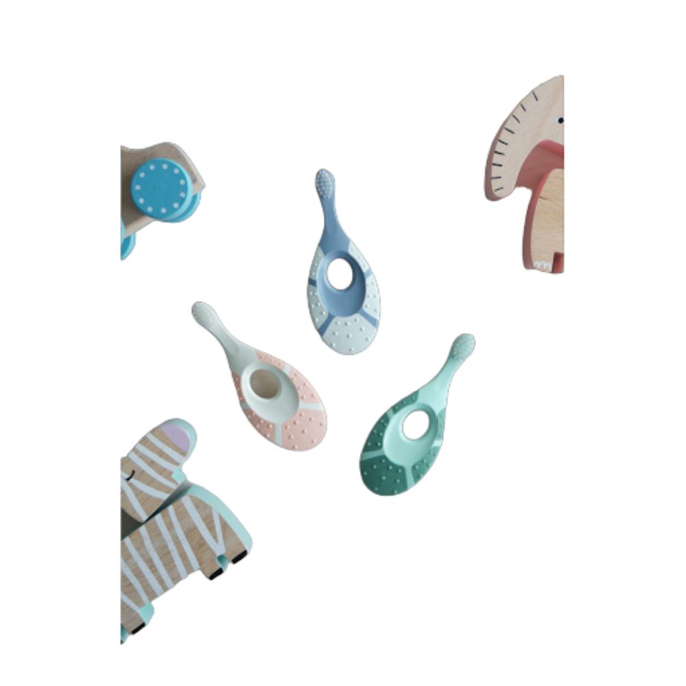 Jordan - Green Clean Baby Toothbrush - Color May Vary 1pc