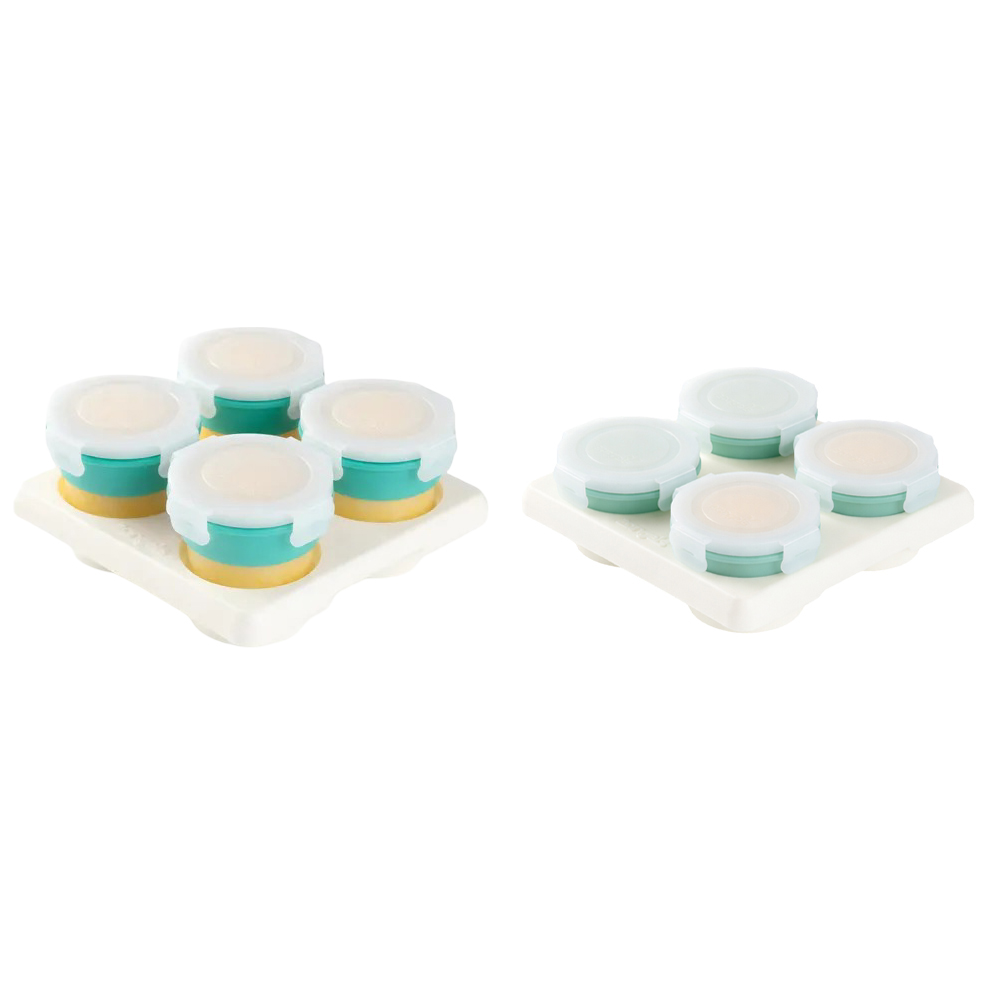 2angels - Food Storage Containers - 60 ml And 120 ml - 8 Pcs