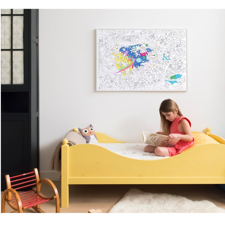 Omy, Large Coloring Poster - Cosmos