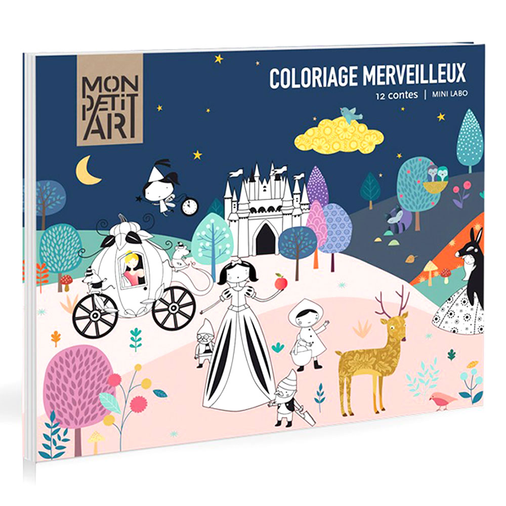 Mon Petit Art - Frieze To Color - 12 Tales