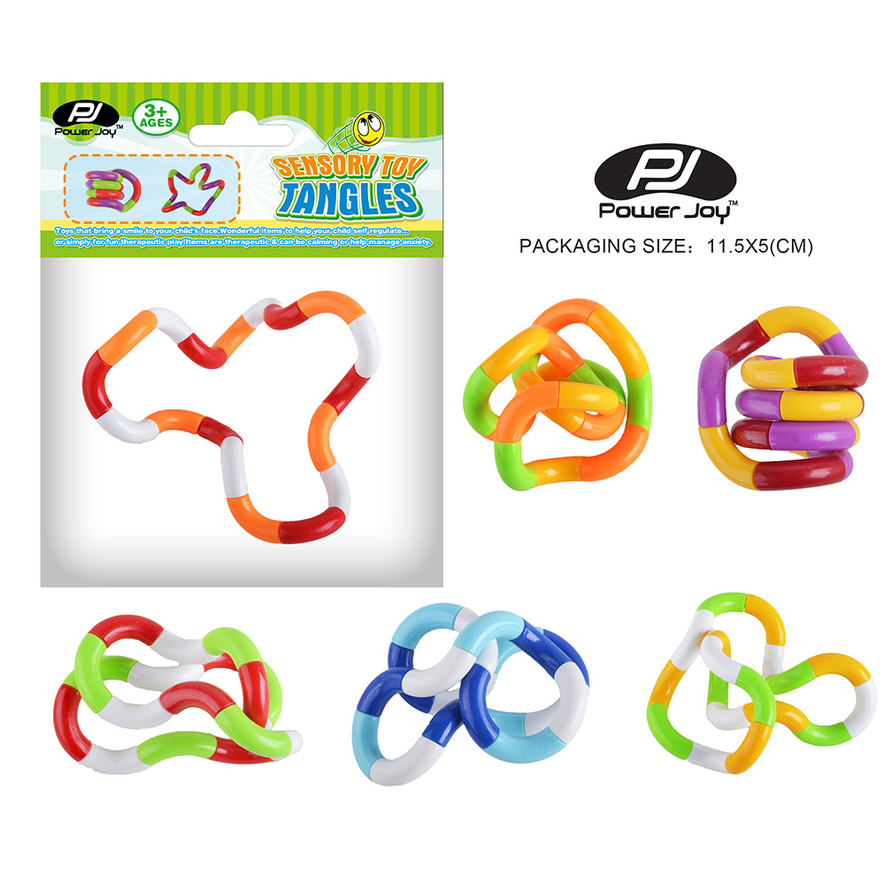 Power Joy - Sensory Toy Tangles 36cm - Assorted