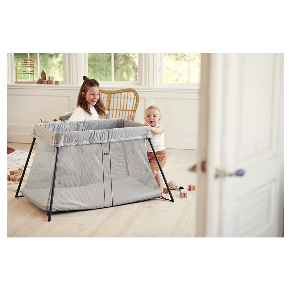 BABYBJORN - Travel Cot Light - Silver