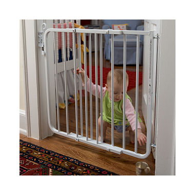 Cardinal Gates Auto Lock Gate - White