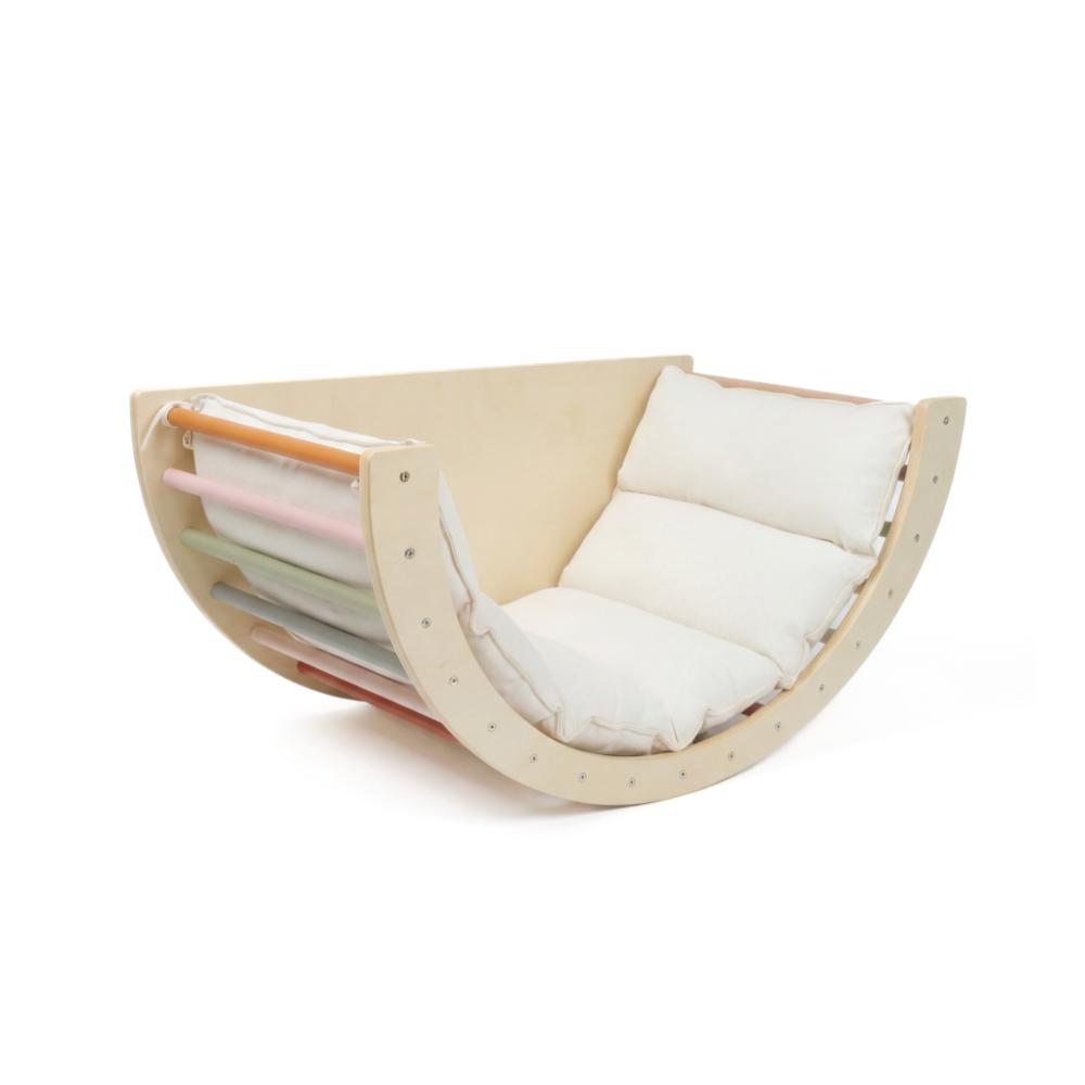 Ezzro 3-In-1 Climbing Arch & Playmat Set - Multicolor - 2 Pcs