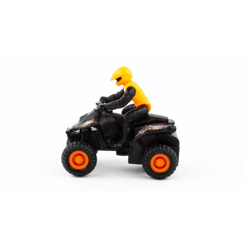 Maisto - 8cm Pullback Powered ATV - Orange