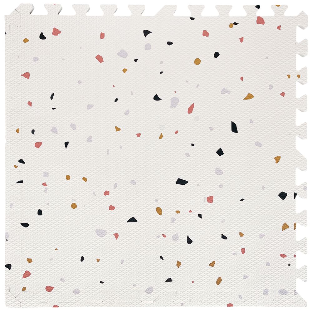 Bumble & Bird - BabySafe Foam Play Mat, Stylish Terrazzo 6-Piece