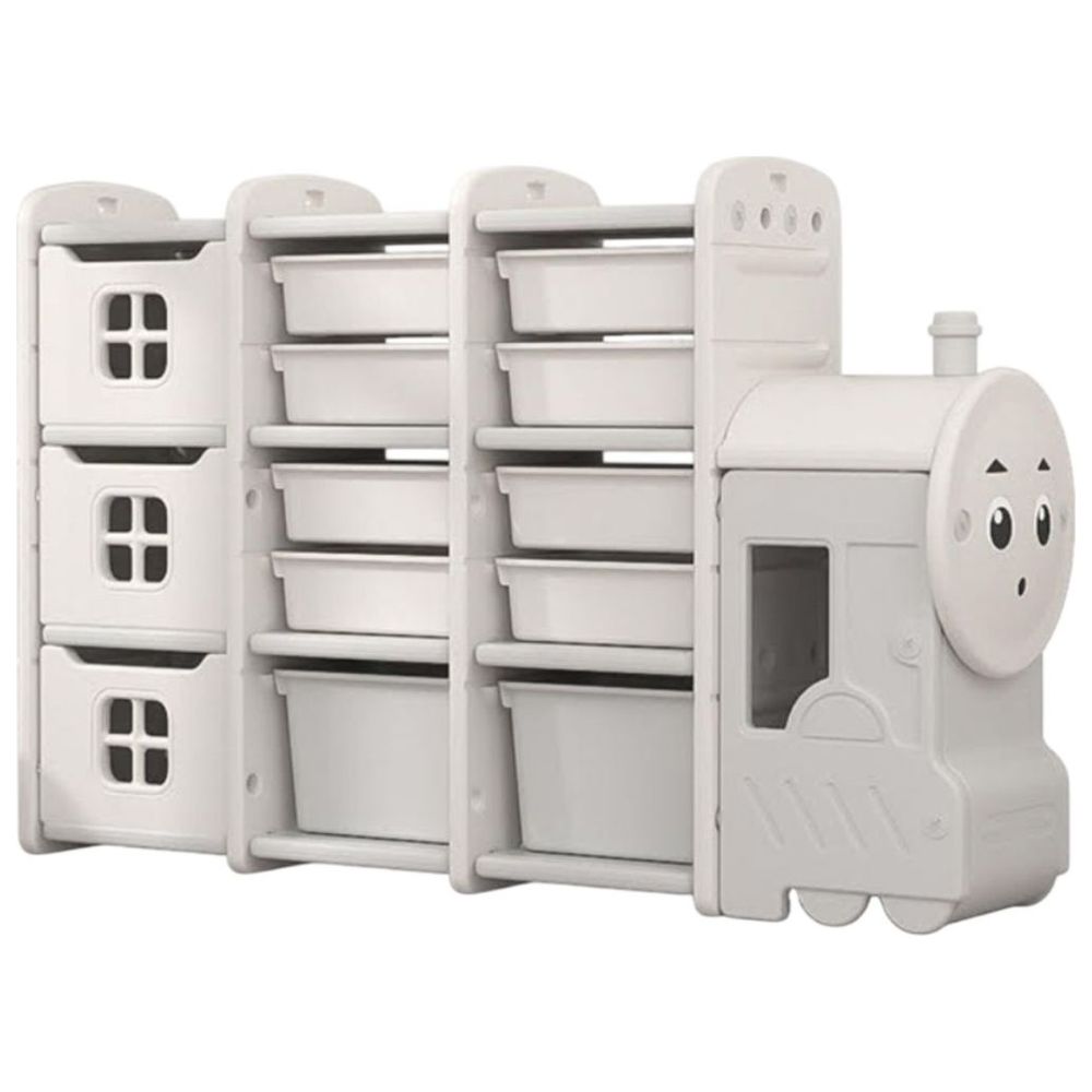 Little Angel Toys Organizers & Multi Storage Rack - White