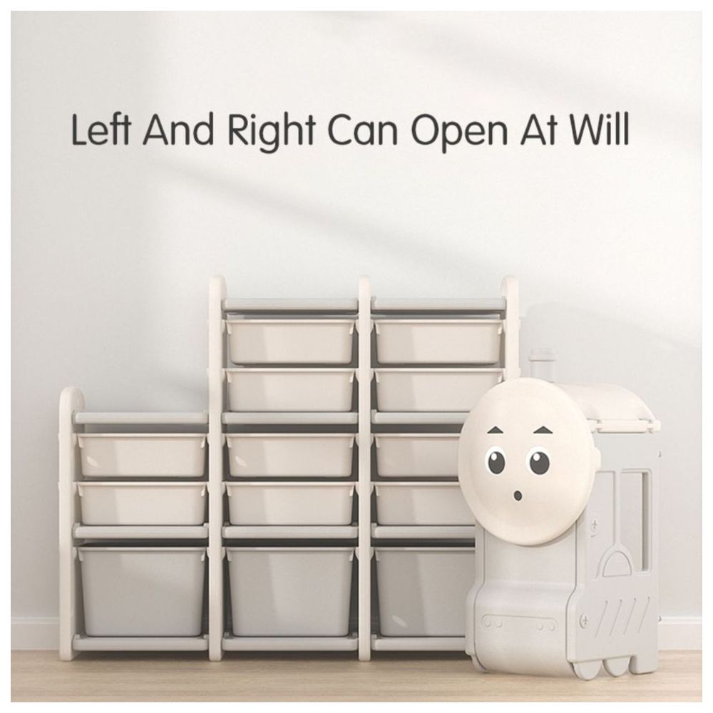 Little Angel Toys Organizers & Multi Storage Rack - White