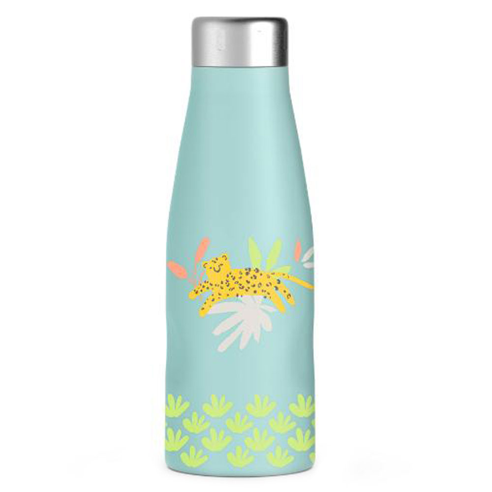 Suavinex - Stainless Steel Bottle Jungle - Green - 500ml