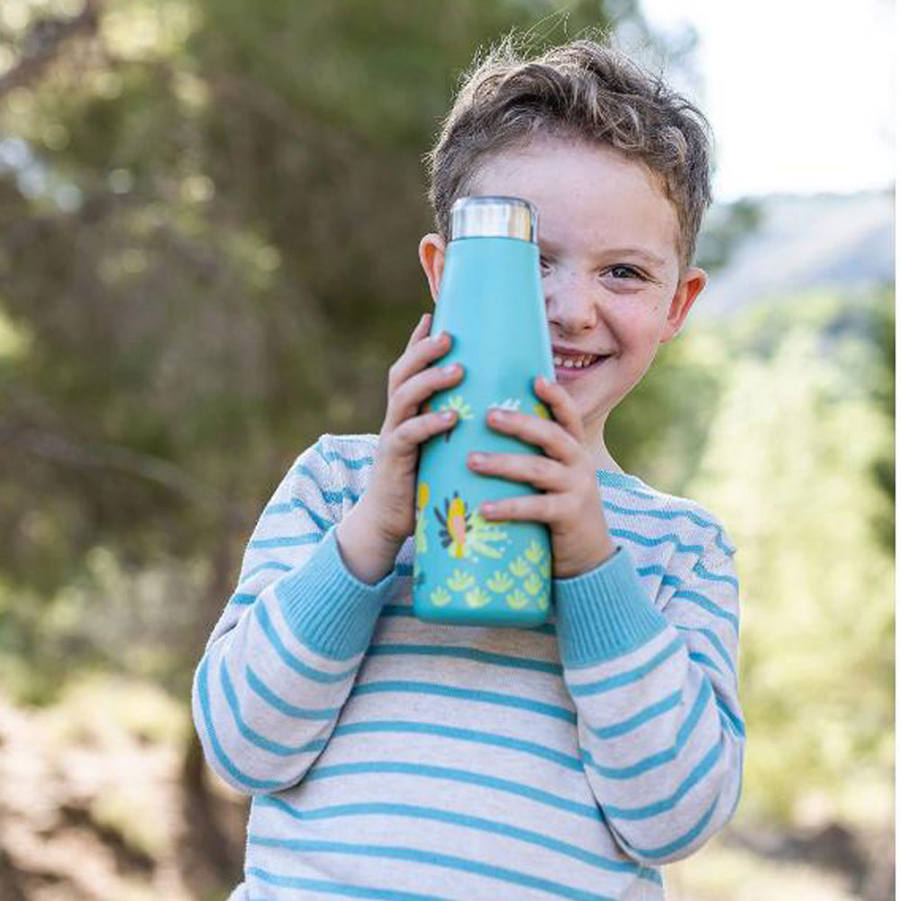 Suavinex - Stainless Steel Bottle Jungle - Green - 500ml