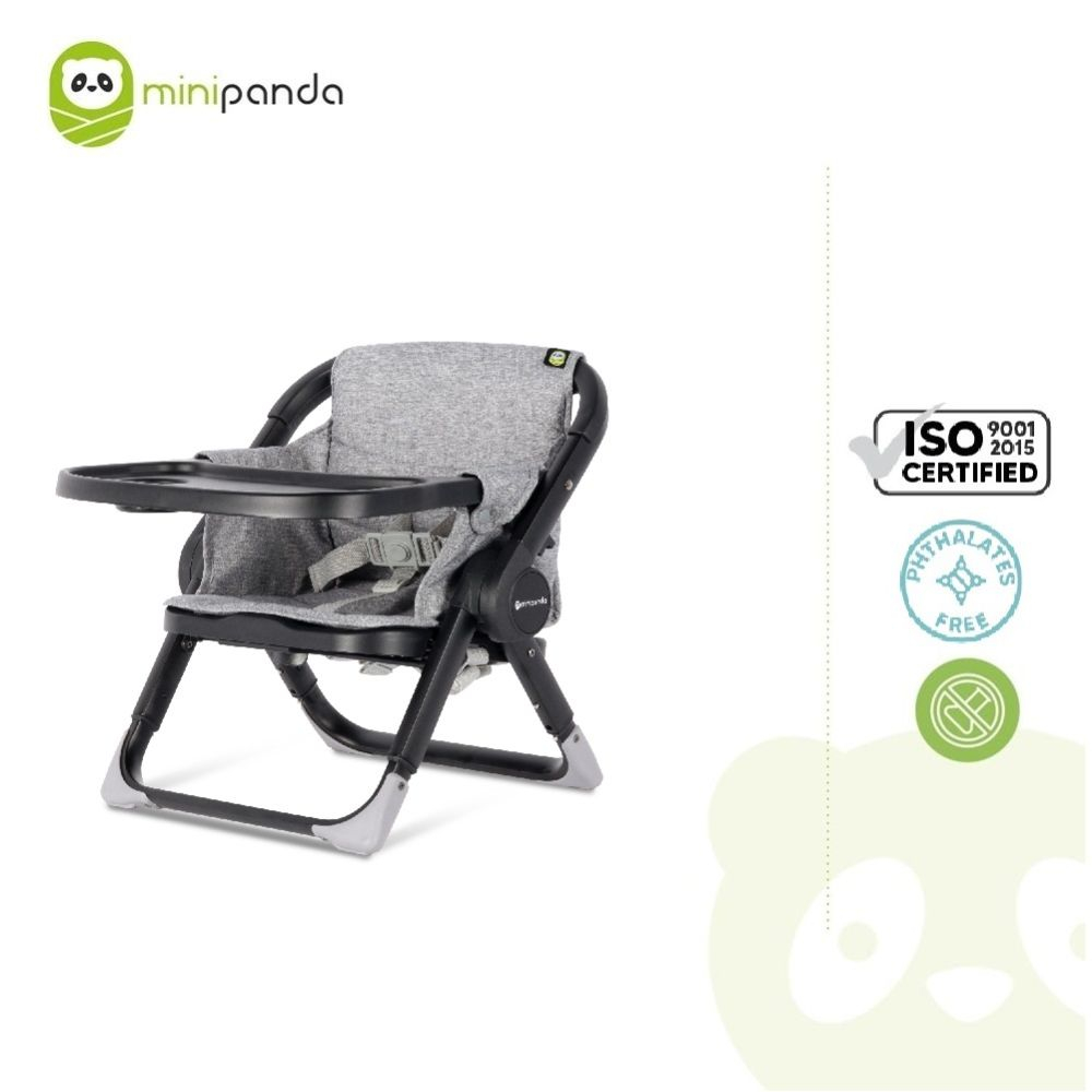 Mini Panda - Snacky Time Cub Booster Seat Group 1 - Graphite