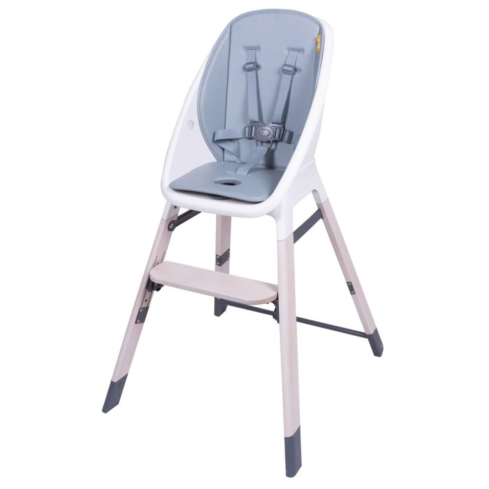 Koo-di Tiny Taster 3-In-1 Wooden Highchair - Rain Cloud
