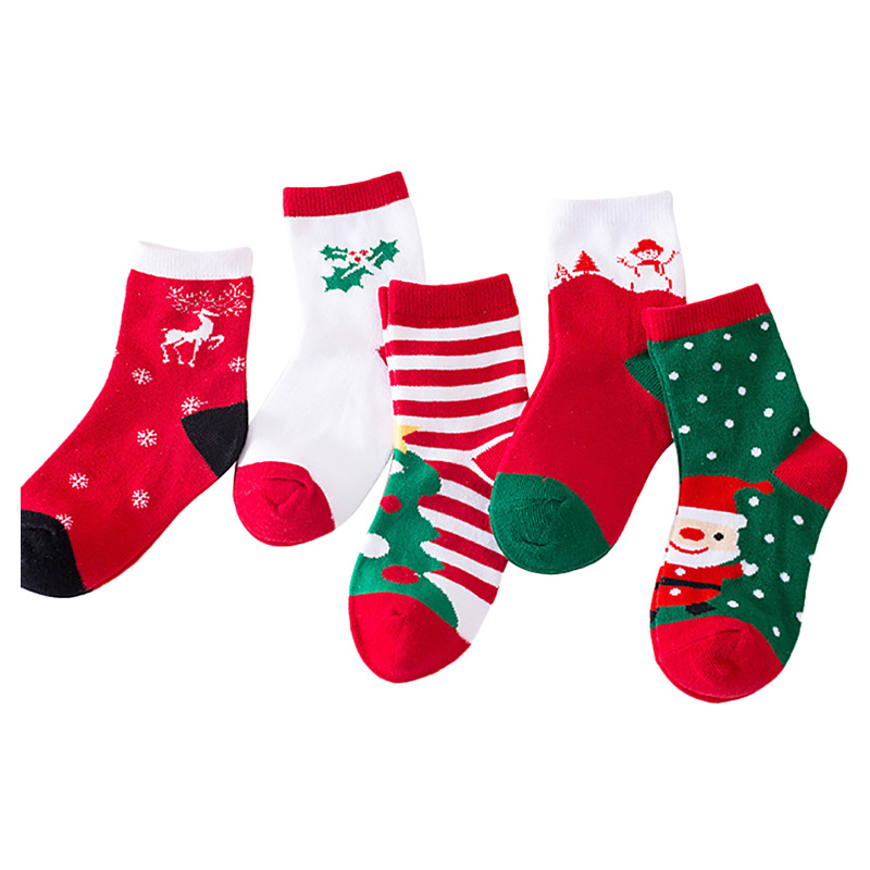 Brain Giggles - Kids Christmas Socks - Pack of 5