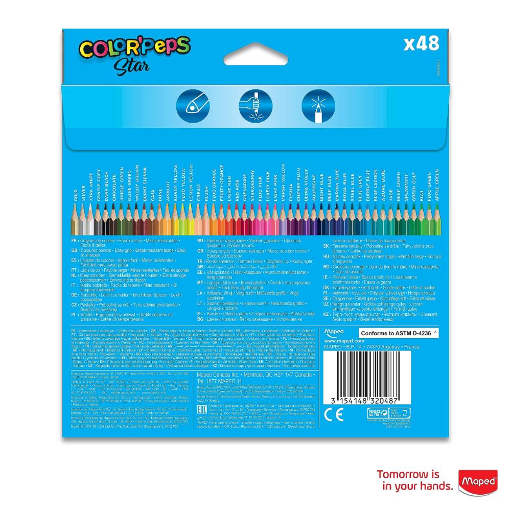 Maped - Color'Peps Pencil - 48pcs