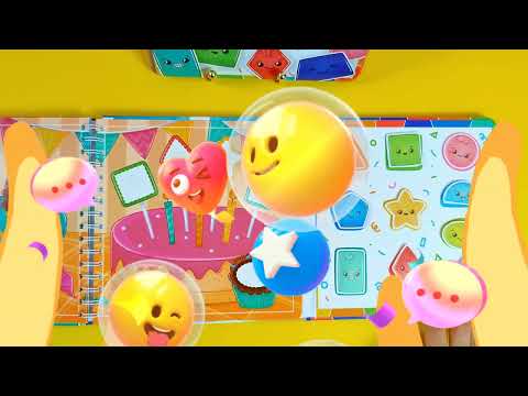 Funny Shapes Educational Book