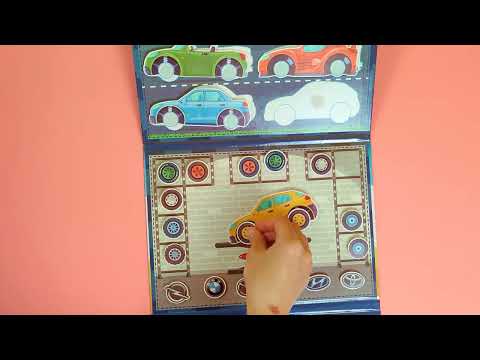 Cars Design Interactive Book