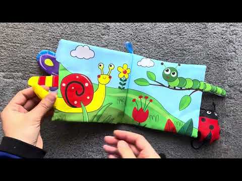 Soft Fabric "Dinosaurs" Book