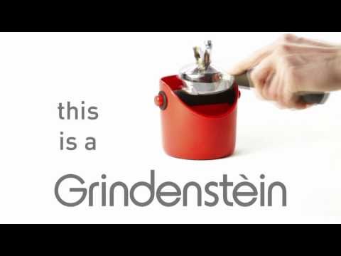 Dreamfarm Grindenstein - Coffee Grinds Knock Box - Grey