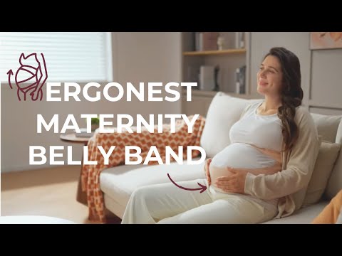 Momcozy - Ergonest Maternity Belly Band - Beige - XL