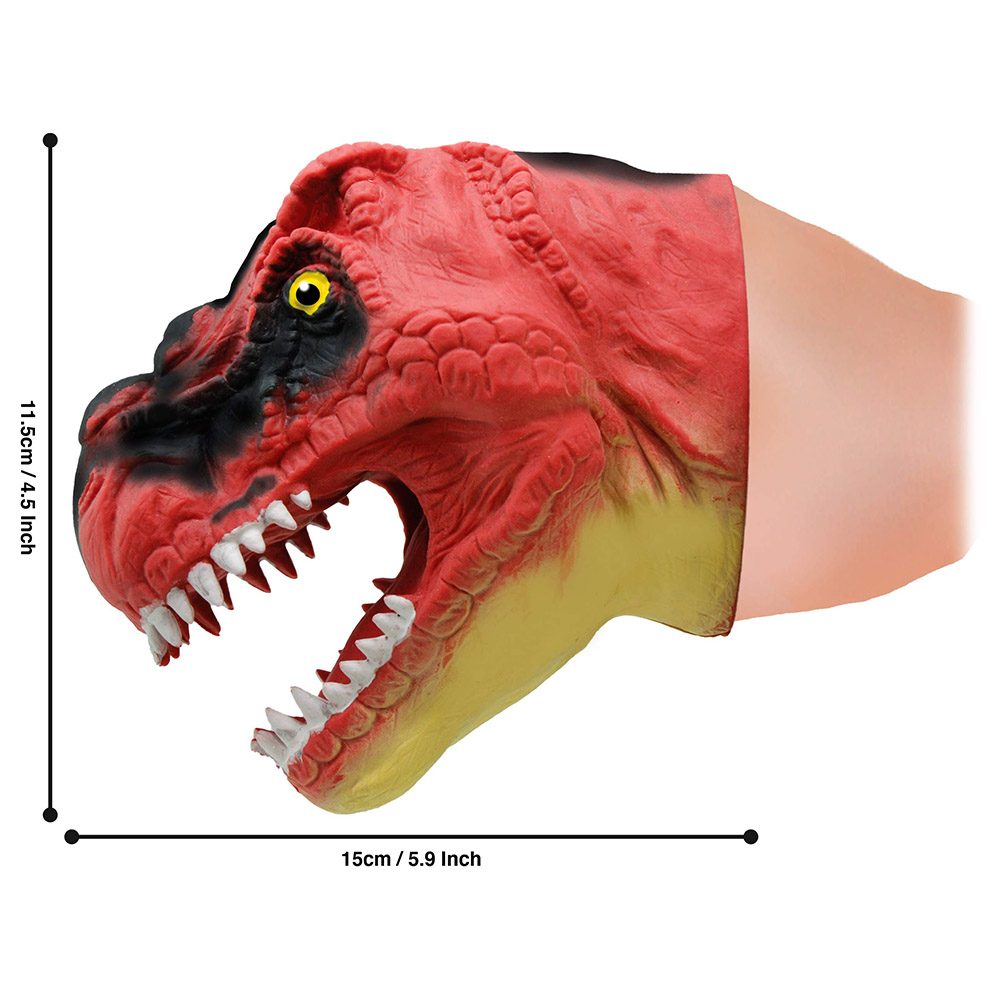 Deluxe Base - Snap Attack T-Rex Puppet - Color May Vary - 1pc
