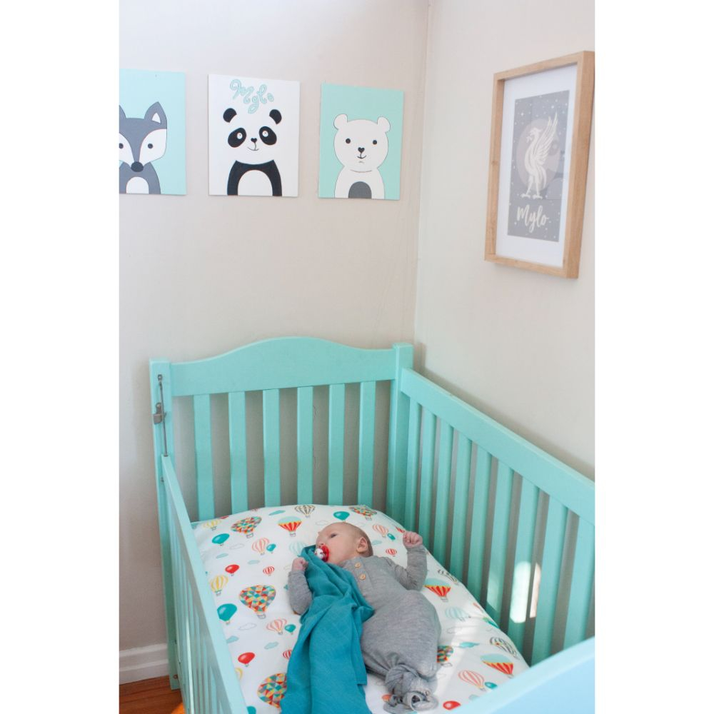 Anvi Baby - Organic Bamboo Muslin Fitted Sheet