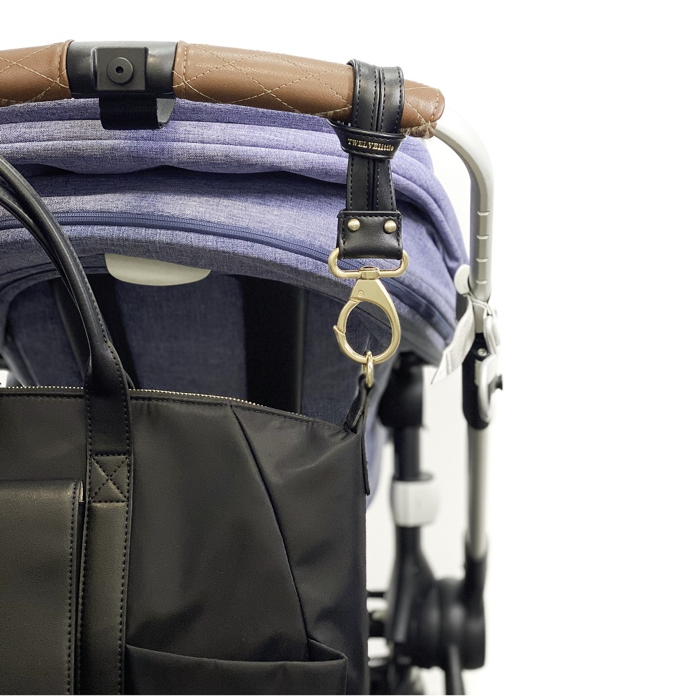 Twelvelittle - New Stroller Clip Set - Black