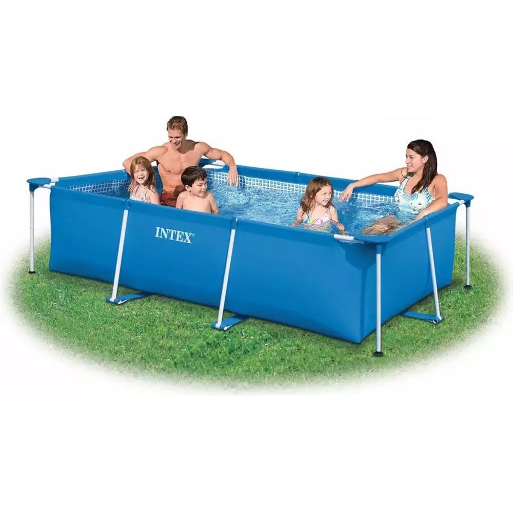 Intex Rectangular Frame Only Pool - 3x2x0.75m