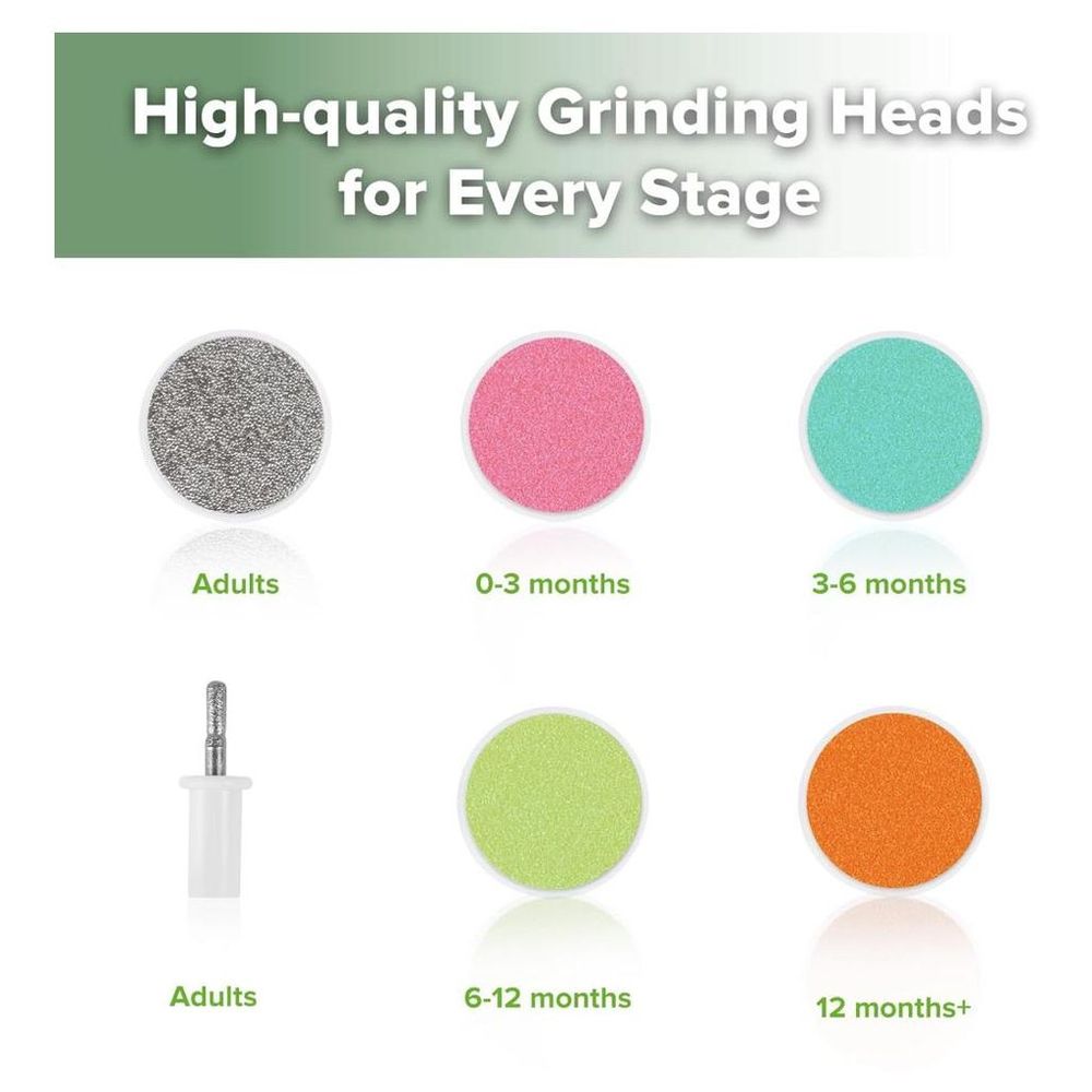 Haakaa - Electric Baby Nail Trimmer Set