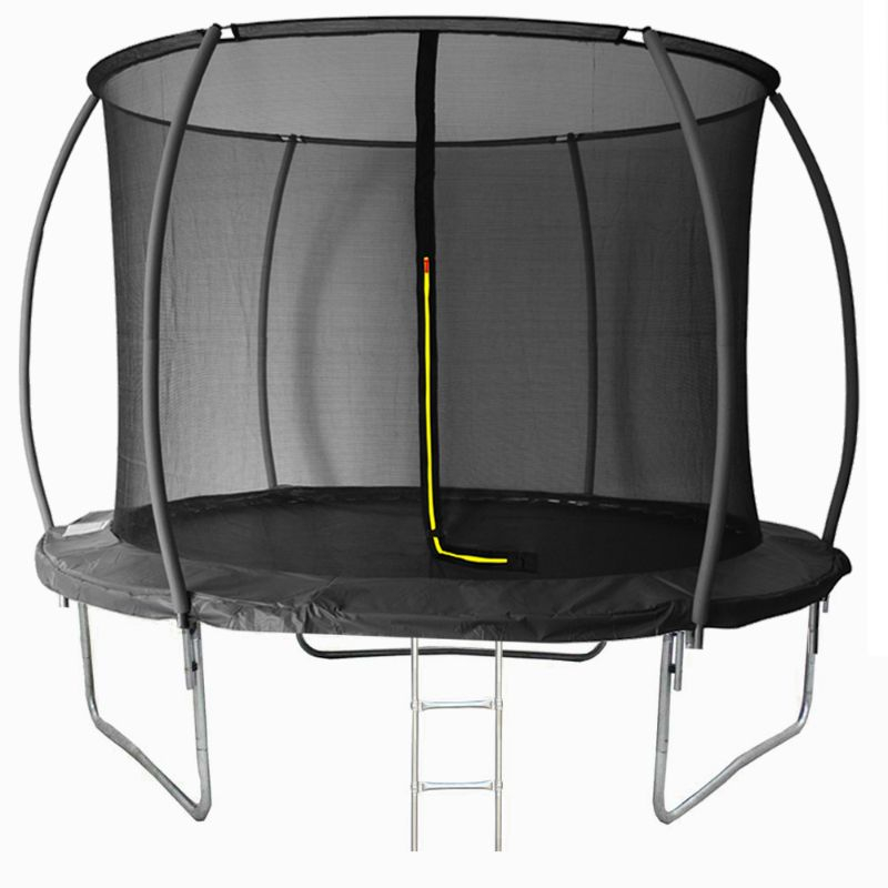 Buddiez 12ft Outdoor Trampoline with Safety Net & Ladder 366cm
