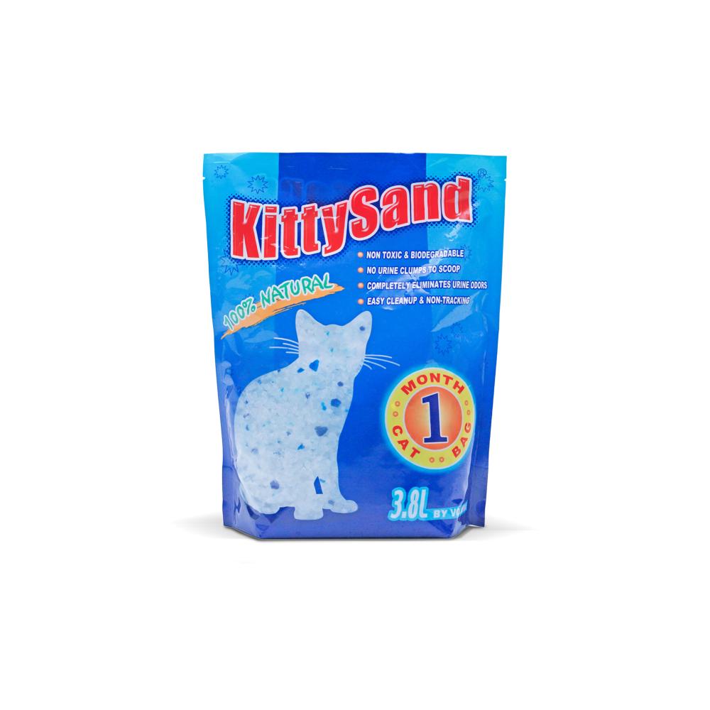 KittySand - Silica Crystal Cat Litter 3.8L - Plain