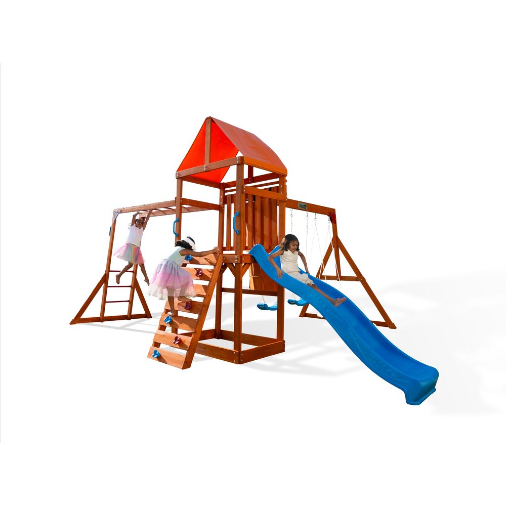 Dynamic Sports - Olympia Wooden Swing Set