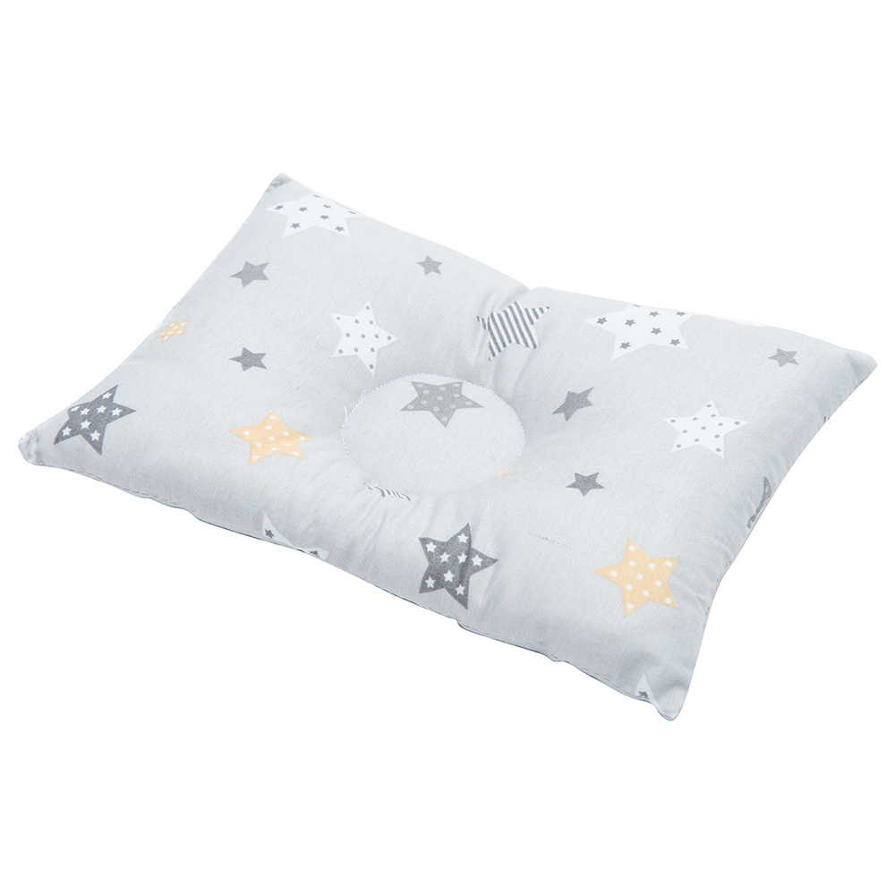 Little Angel Baby Nest Bed With Mosquito Net Newborn Lounger Star Grey