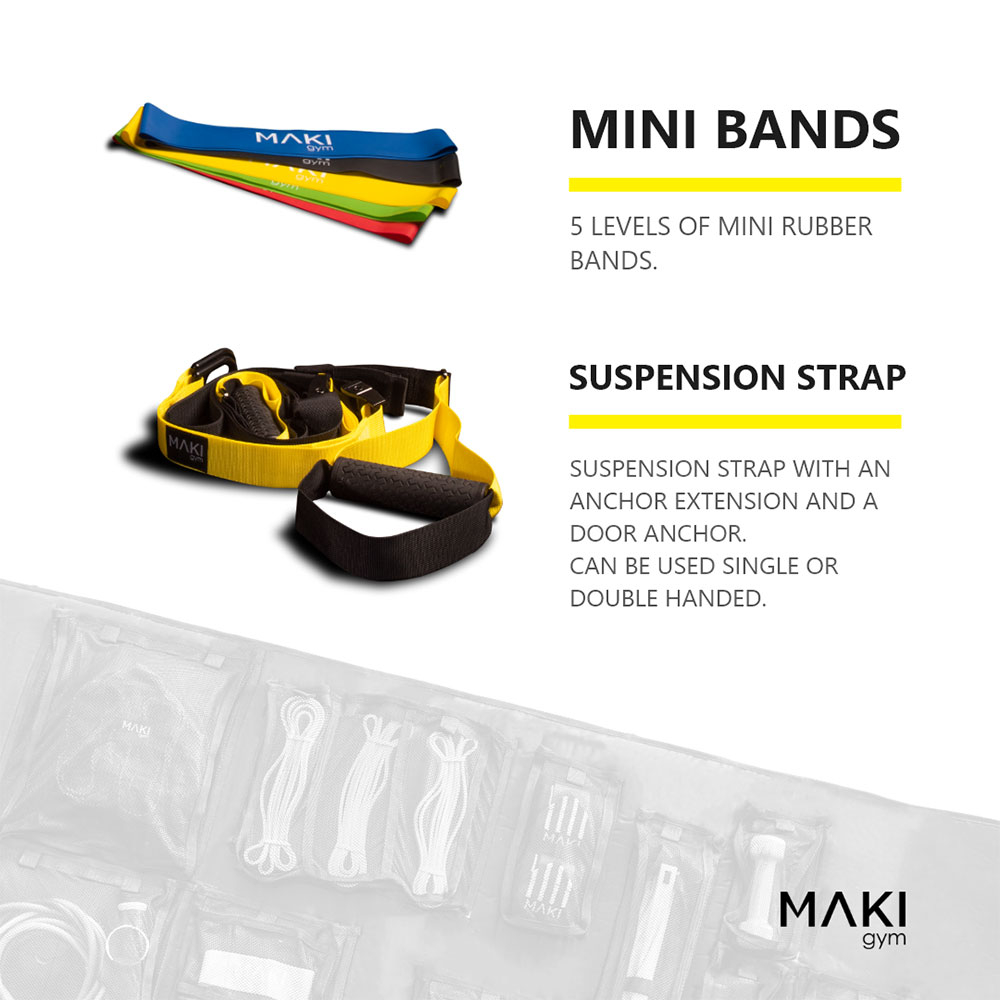 MAKI gym - Indoor/Out Full Portable Gym