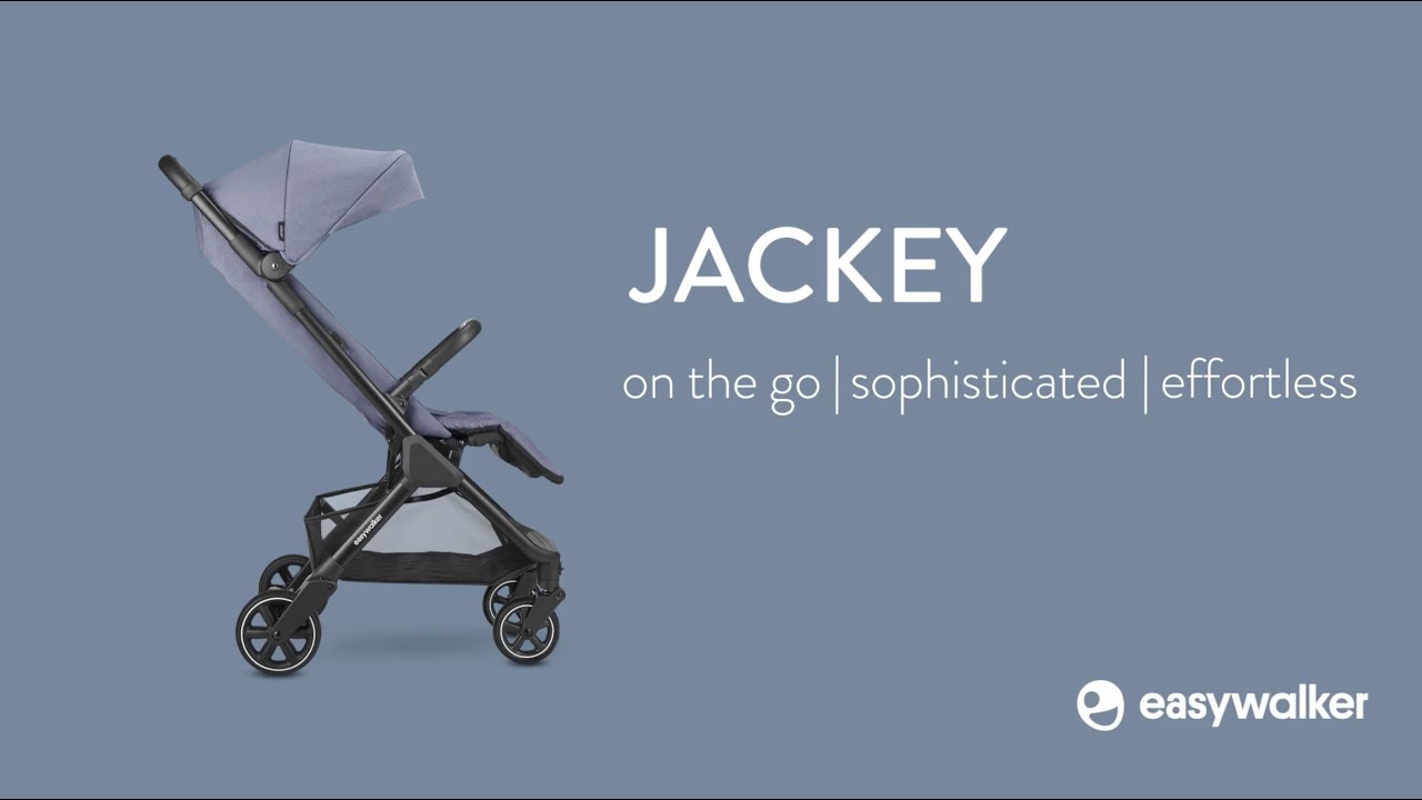 Easywalker - Baby Stroller Jackey Shadow Black