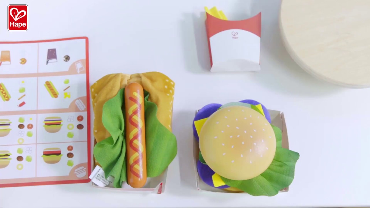 Hape - Fast Food Set