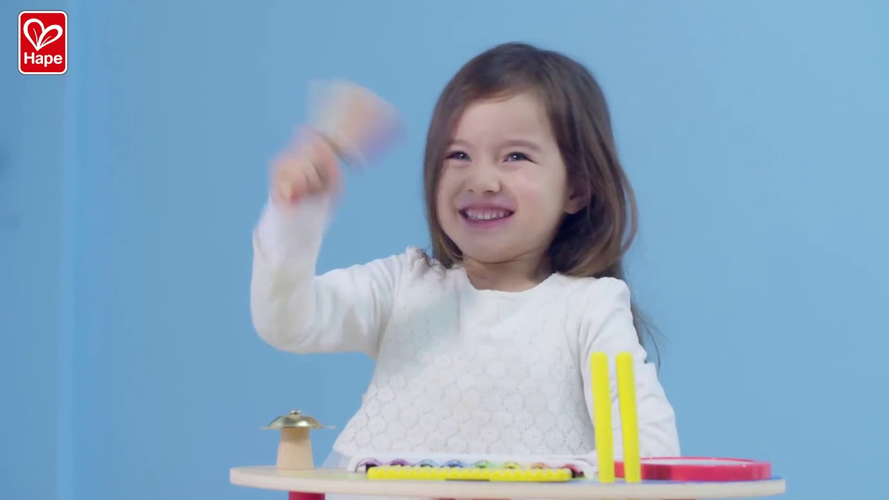 Hape - Cheer-Along Noisemakers - Red