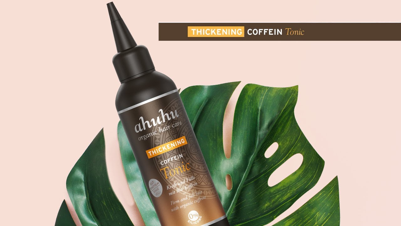 Ahuhu - Coffein Thickening Hair Tonic