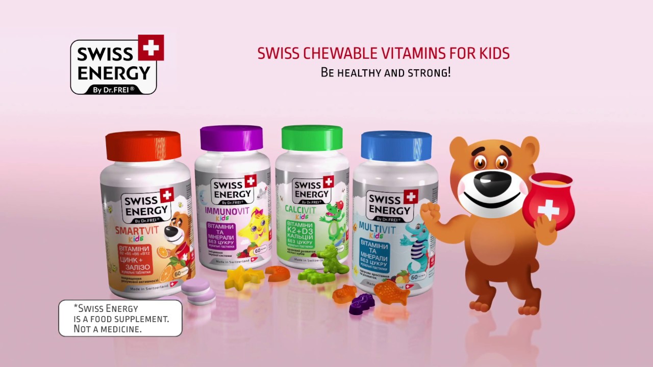 Swiss Energy - Kids Immunity Boost with Vitamin C and Zinc Support