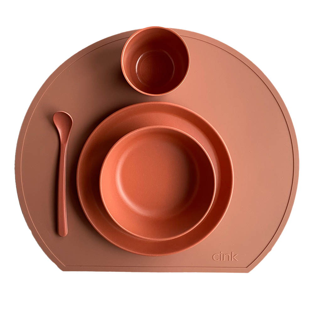 Cink Soft Silicone Place Mat - Brick