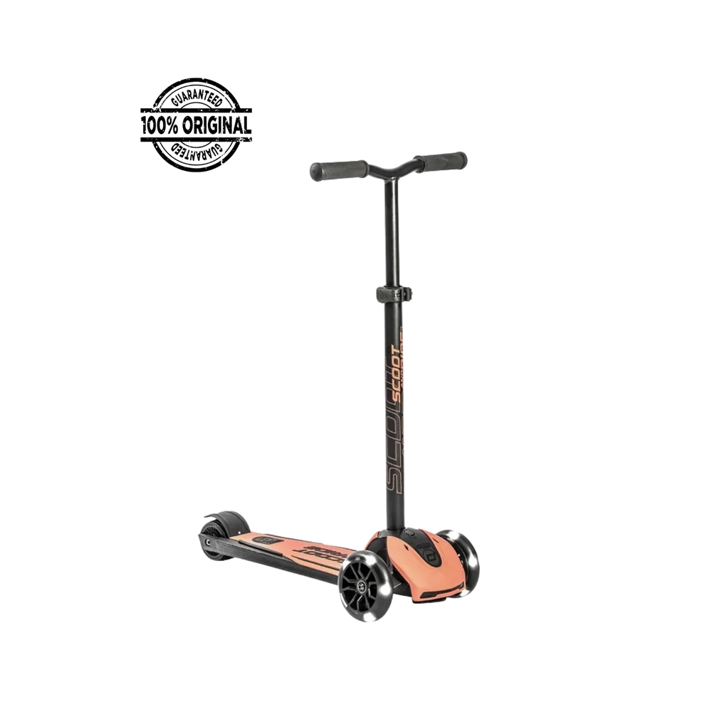 Scoot & Ride - Highwaykick 5 LED Scooter - Peach