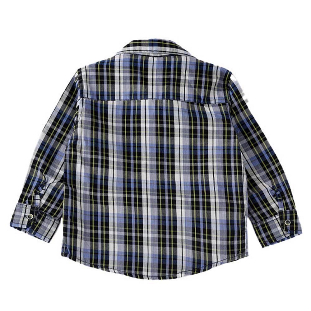 Jam - Boys Woven Checks Shirt - Blue