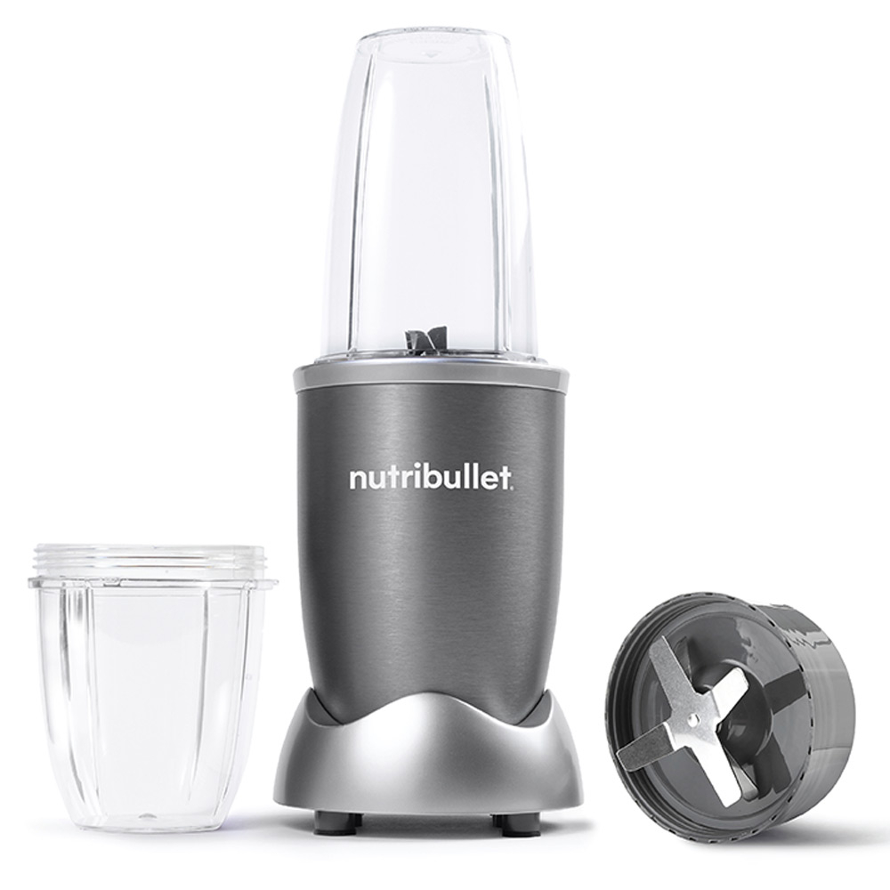 Nutribullet - High Speed Blender 600 Watts With Accessories - Grey