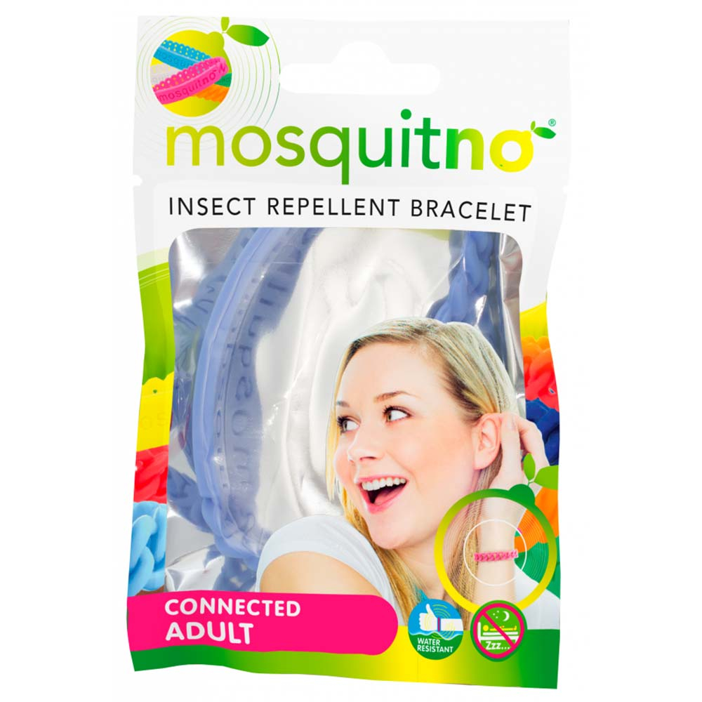 Mosquitno Citronella Bracelet Adult 1pc - Assorted