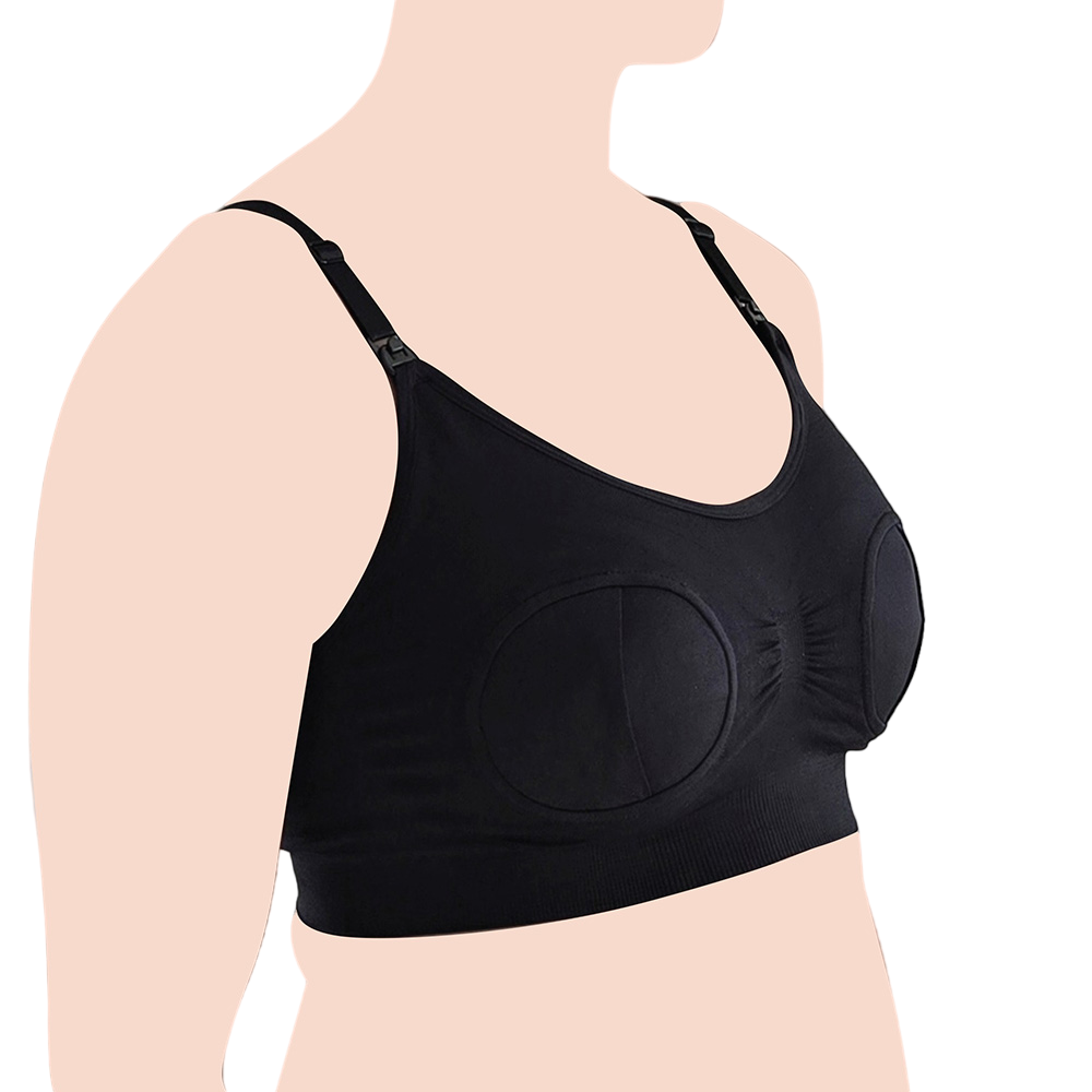Spectra - Hugs'N Kisses Hands-Free Pumping/Nursing Bra Only - Midnight